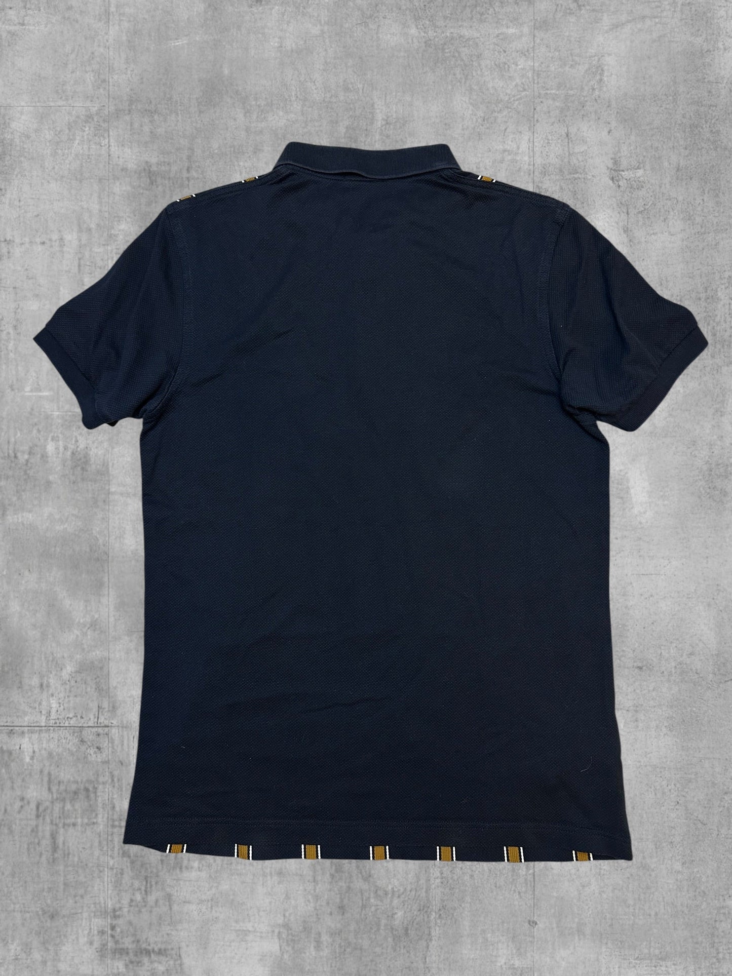 Fred Perry Polo Shirt Navy Gold - Rückseite