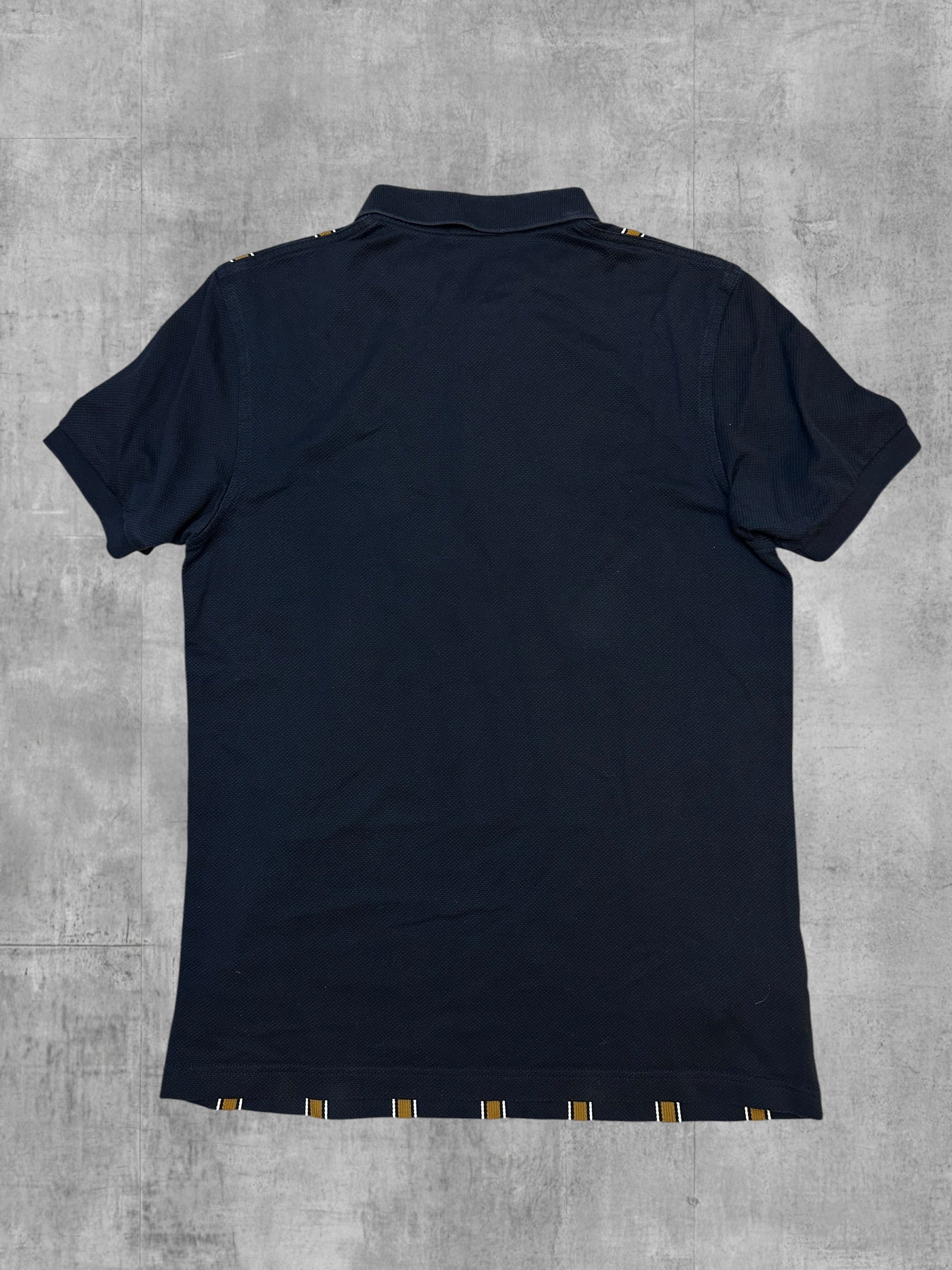 Fred Perry Polo Shirt Navy Gold - Rückseite