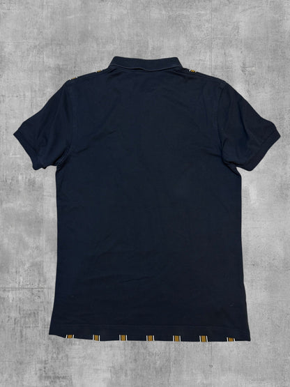 Fred Perry Polo Shirt Navy Gold - Rückseite