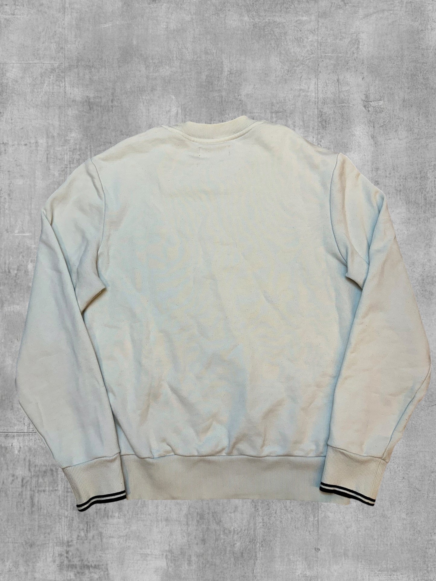 Fred Perry Sweatshirt Creme - Rückseite