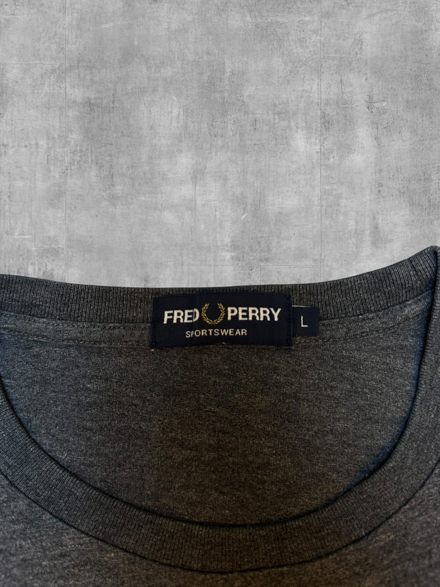 Fred Perry T-Shirt Colorblock - Nackentag