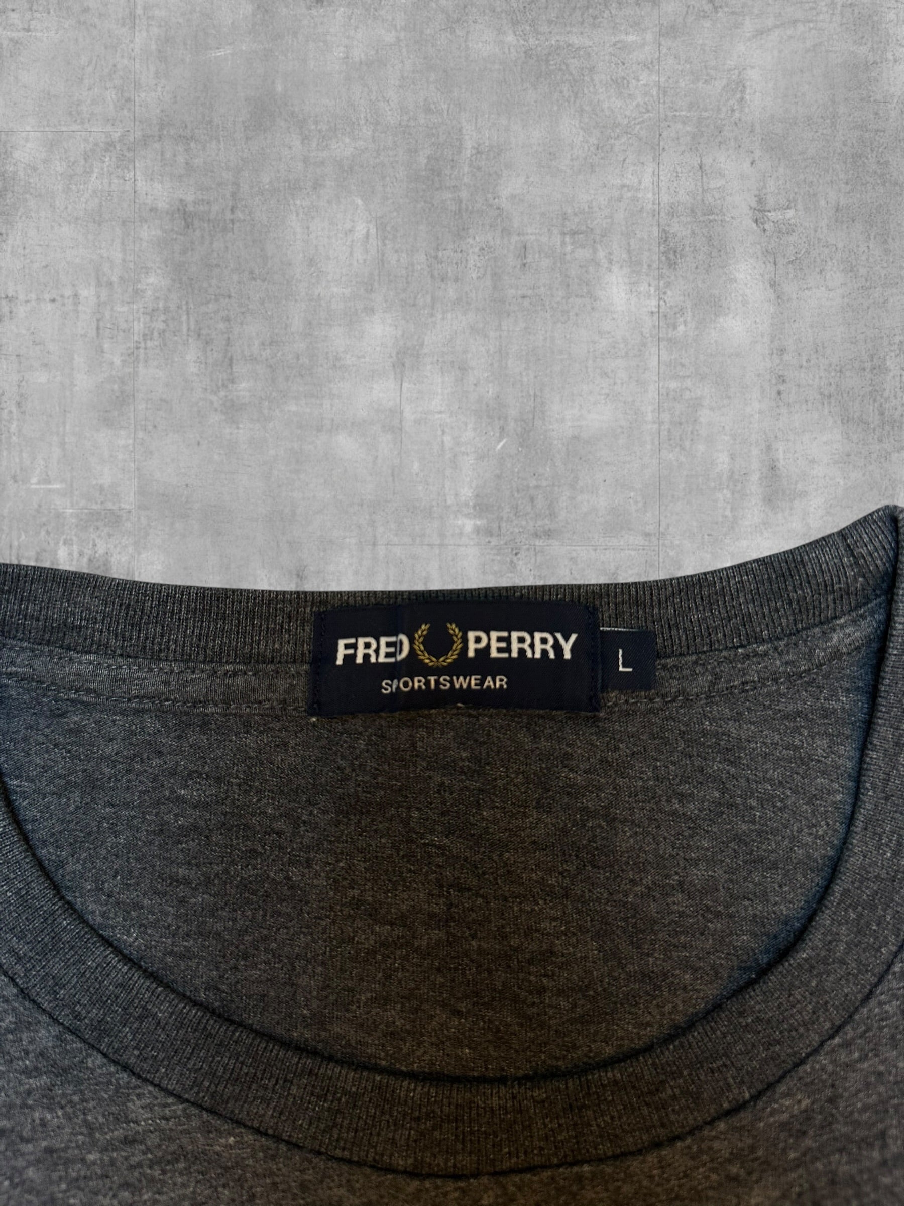 Fred Perry T-Shirt Colorblock - Nackentag
