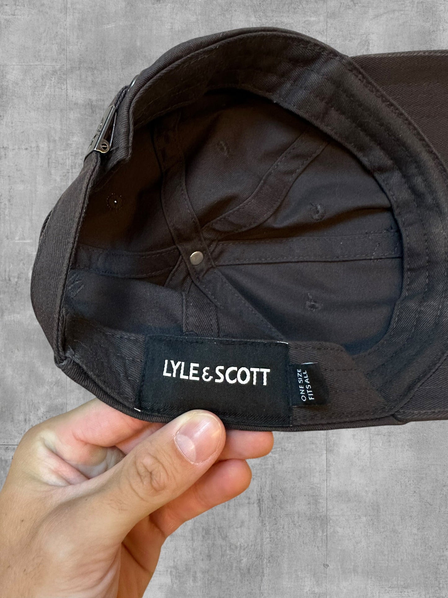 Lyle & Scott Cap - Etikett