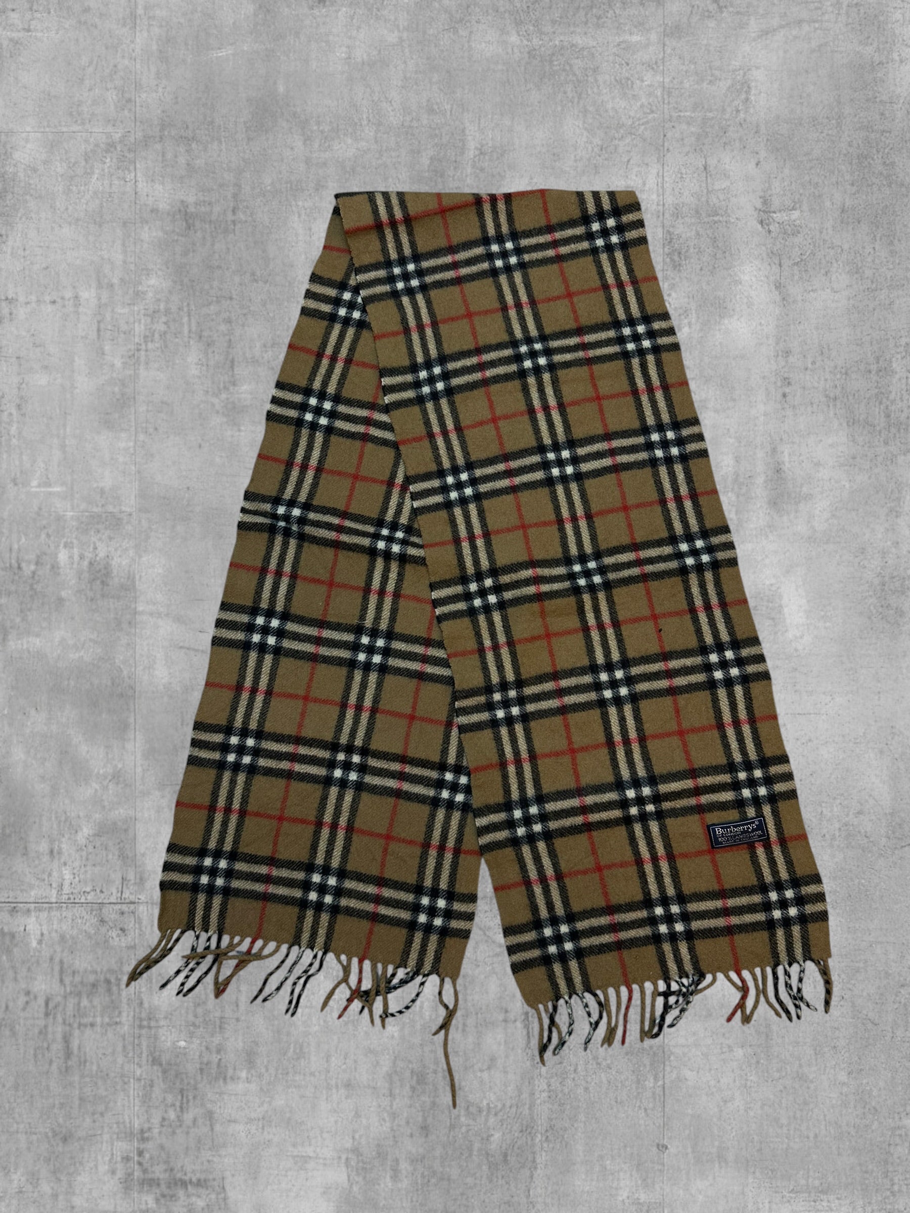 Burberry Schal Camel - Gesamtansicht