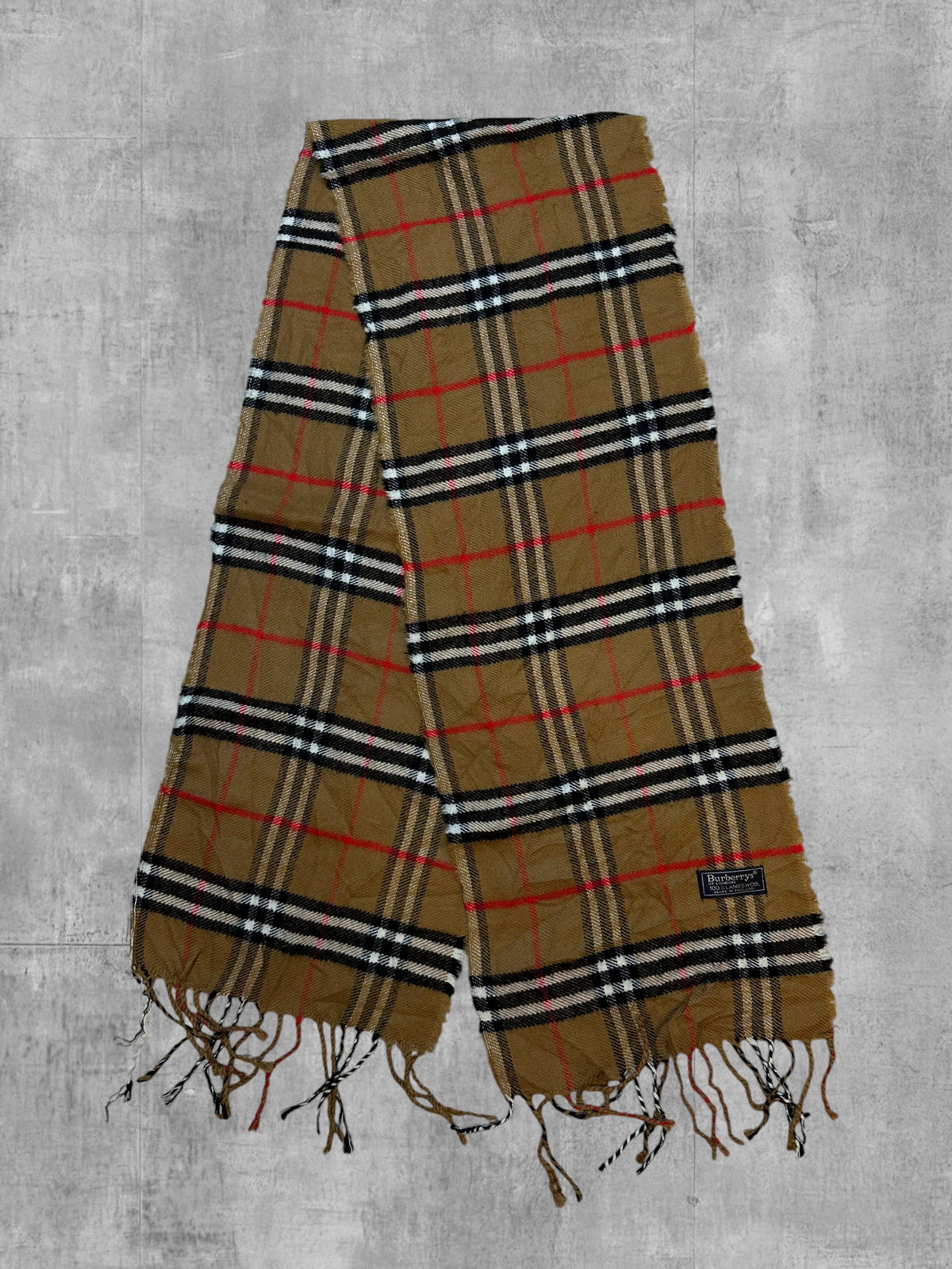 Burberry Schal Camel - Gesamtansicht