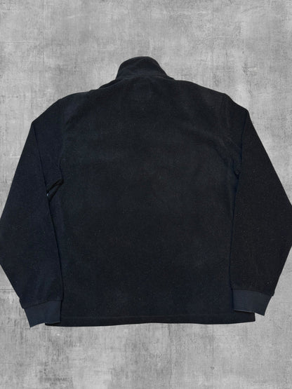 Lyle & Scott Fleece Half-Zip Schwarz S - Rückseite