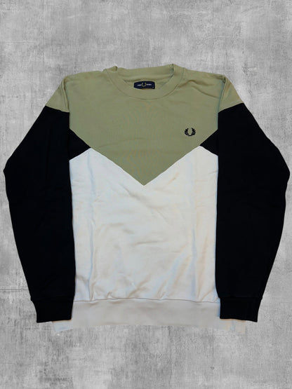 Fred Perry Sweatshirt Colorblock M - Vorderseite