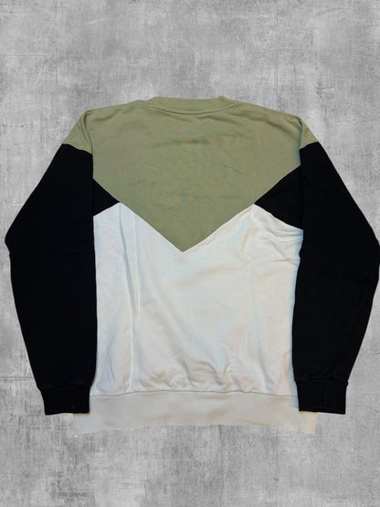 Fred Perry Sweatshirt Colorblock M - Rückseite
