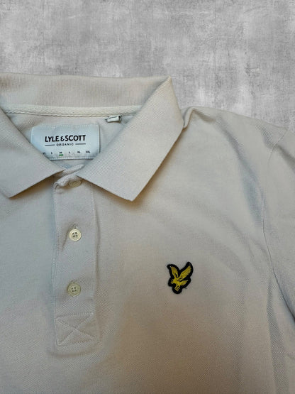 Lyle & Scott Poloshirt Beige M - Logo