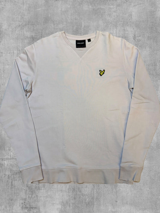 Lyle & Scott Sweatshirt Creme S - Vorderseite