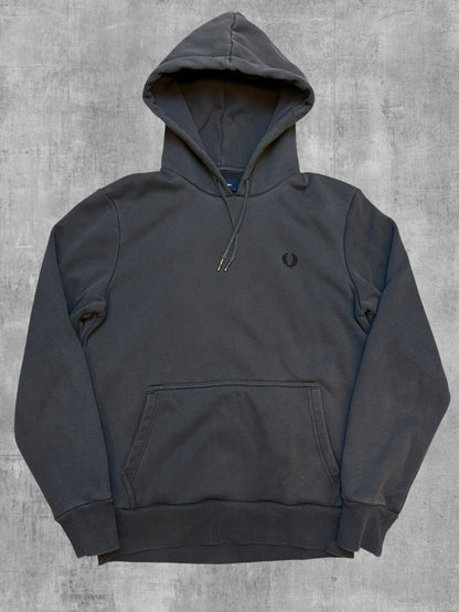 Fred Perry Hoodie Anthrazit S - Vorderseite