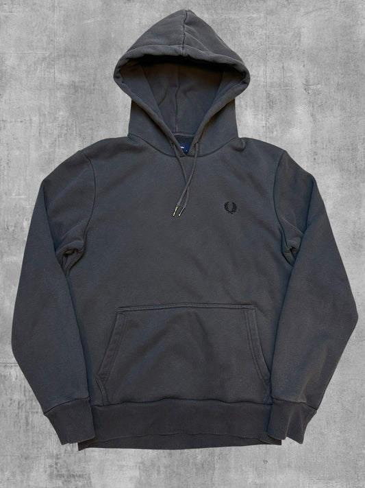 Fred Perry Hoodie Anthrazit S - Vorderseite