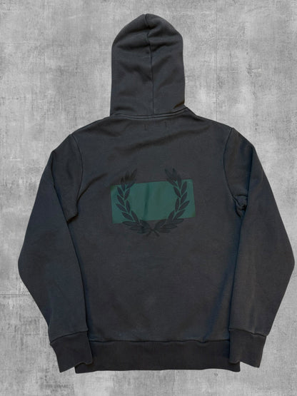 Fred Perry Hoodie Anthrazit S - Rückseite