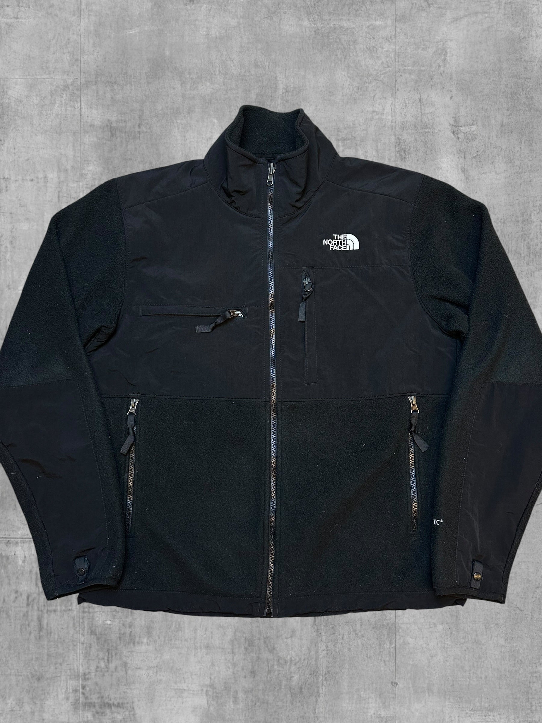 The North Face Denali Fleecejacke Schwarz M - Vorderseite