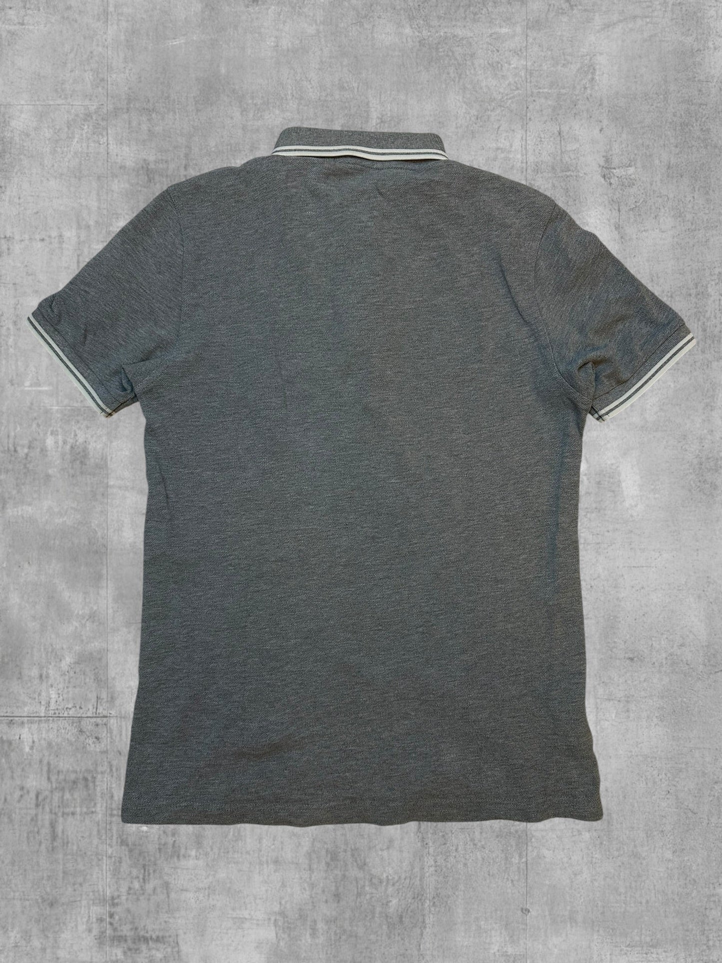Fred Perry Poloshirt Grau Meliert XS - Rückseite