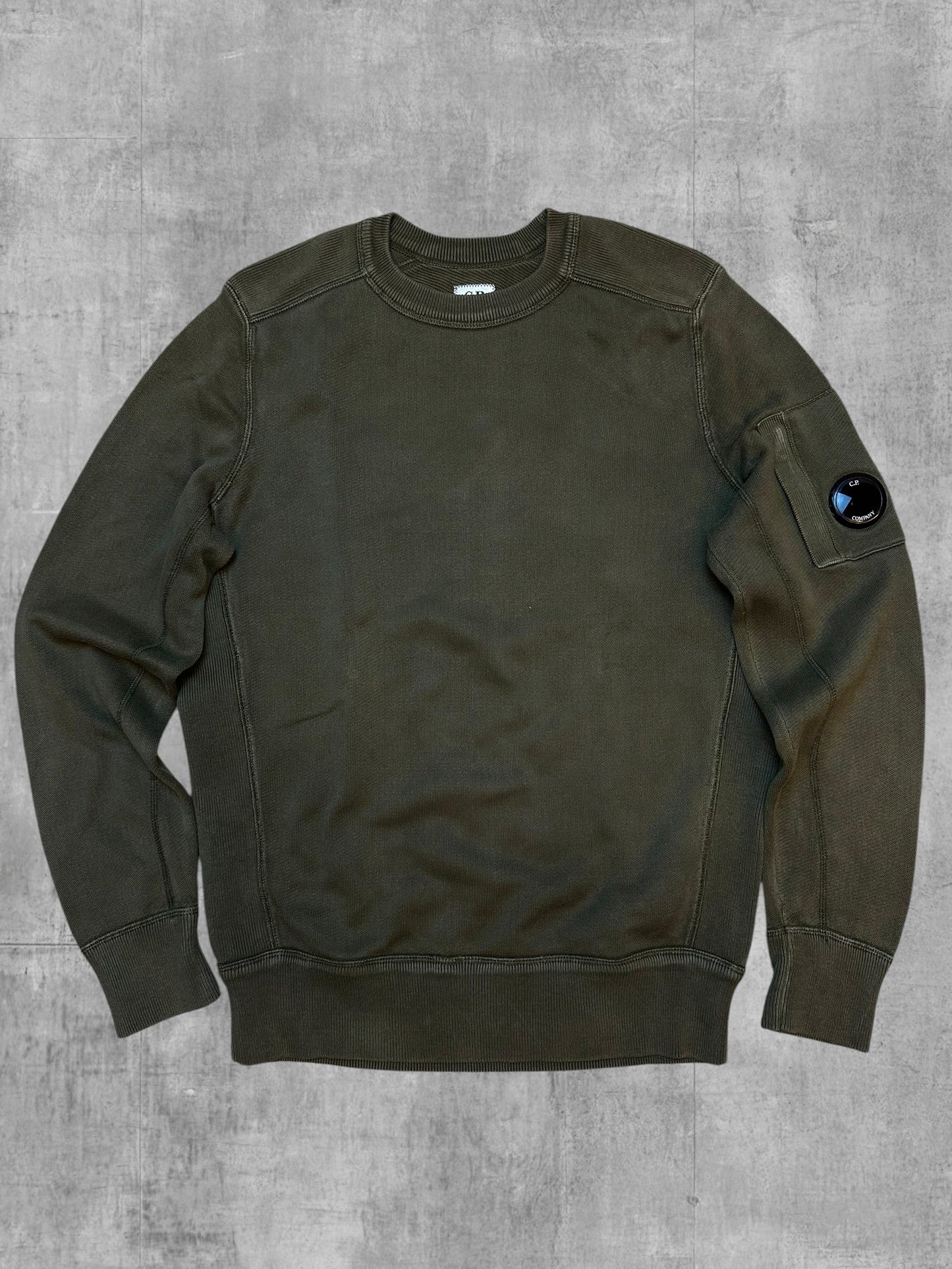 C.P. Company Sweatshirt Oliv S - Vorderseite