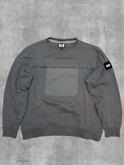 Weekend Offender Sweatshirt Grau M - Vorderseite