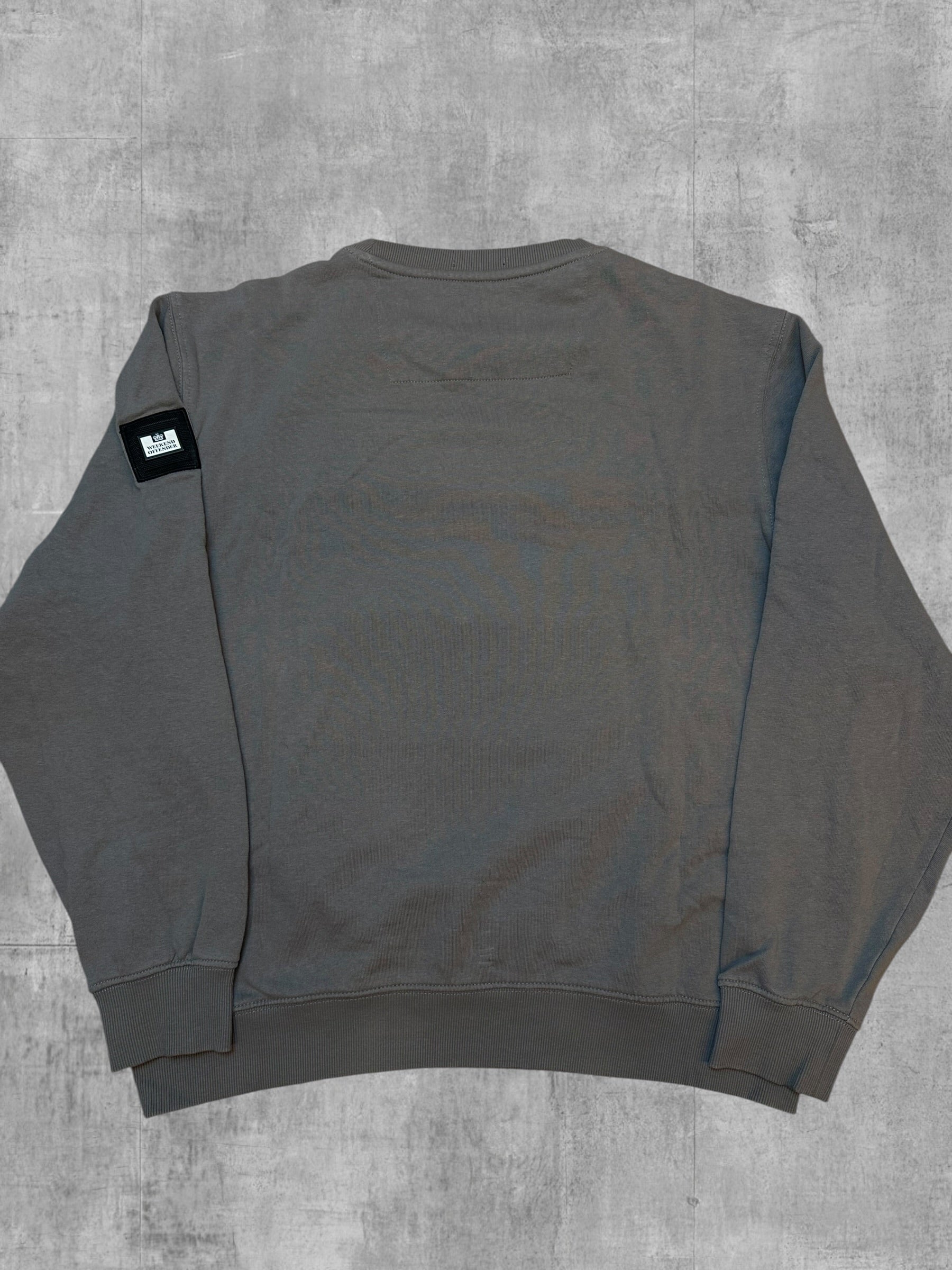 Weekend Offender Sweatshirt Grau M - Rückseite