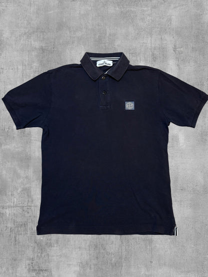 Stone Island Poloshirt Navy S - Vorderseite