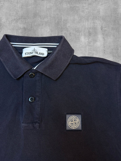 Stone Island Poloshirt Navy S - Logo