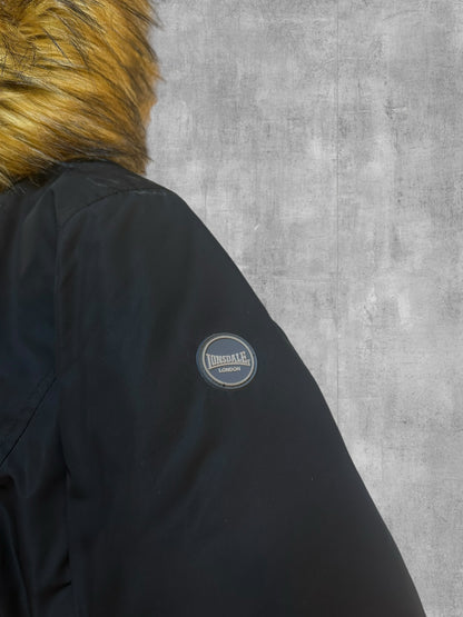 Lonsdale London Parka Winterjacke Schwarz M