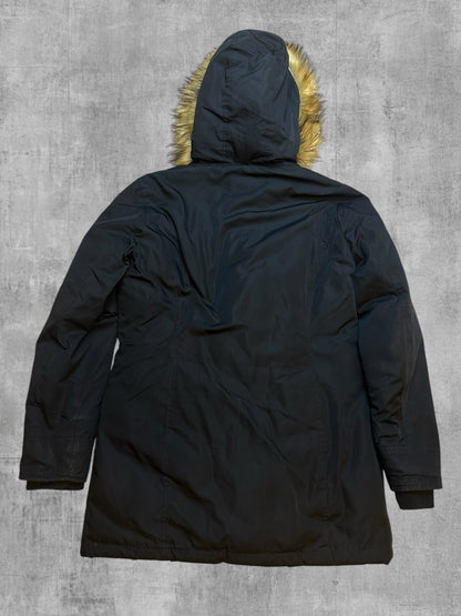 Lonsdale London Parka Winterjacke Schwarz M