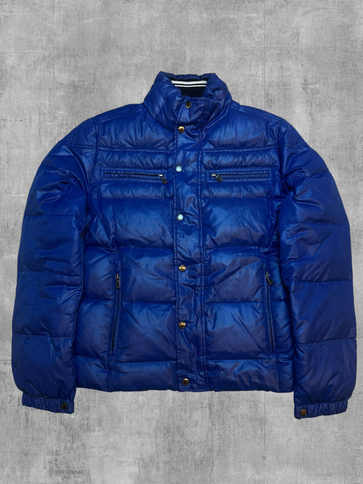Fred Perry Daunenjacke Pufferjacke Blau M