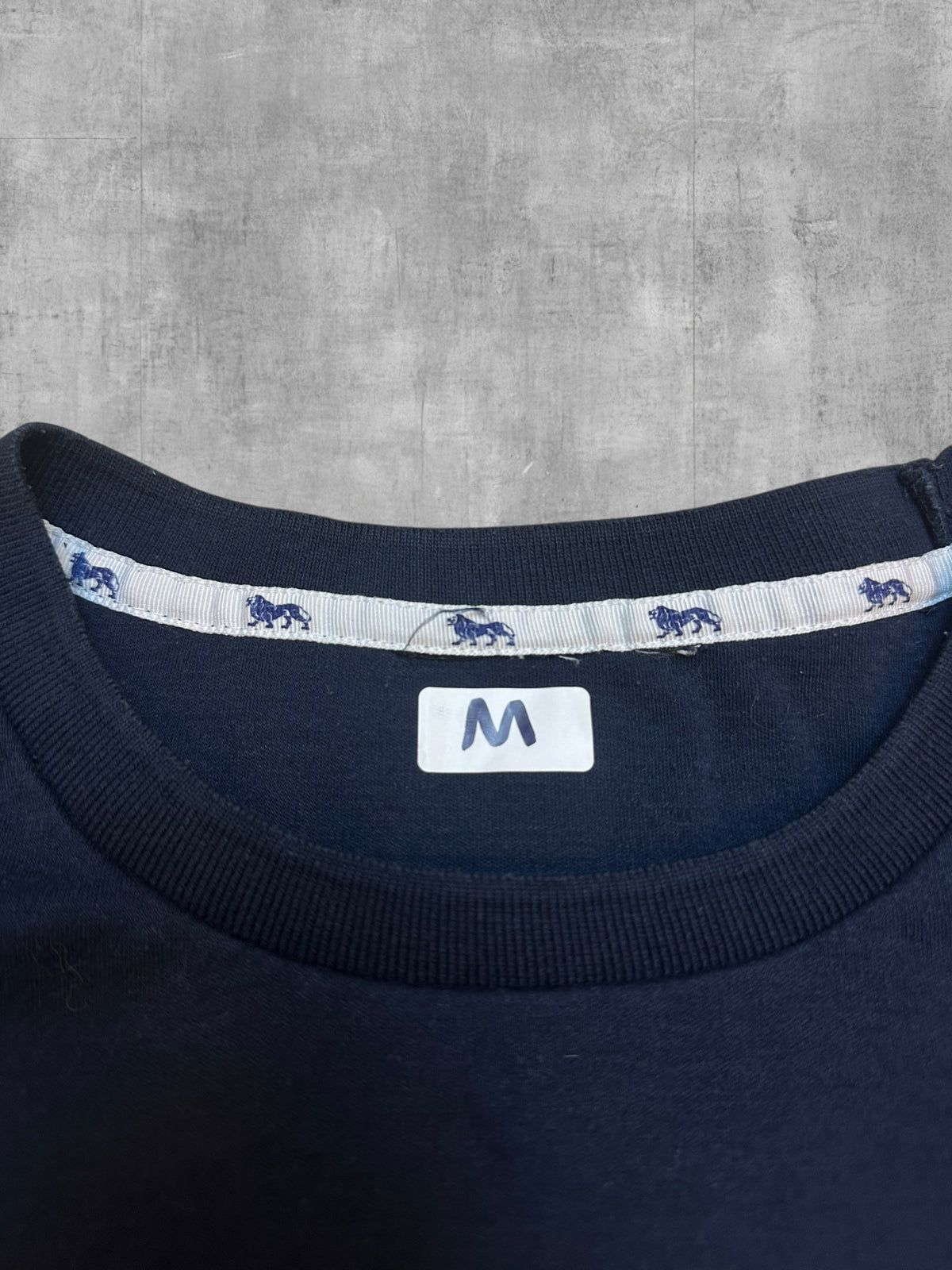 Lonsdale London T-Shirt Navy Blau Weiß M