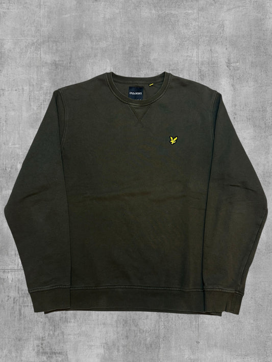 Lyle & Scott Sweatshirt Olivgrün L