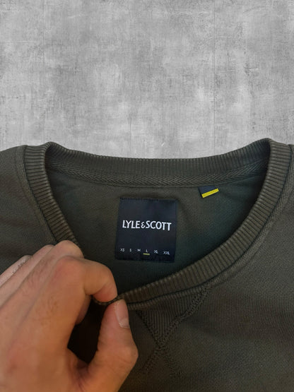 Lyle & Scott Sweatshirt Olivgrün L