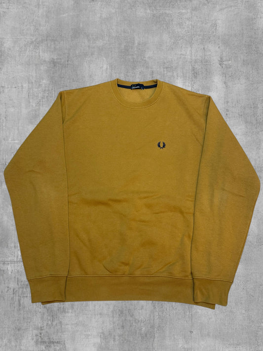 Fred Perry Sweatshirt Ocker XL