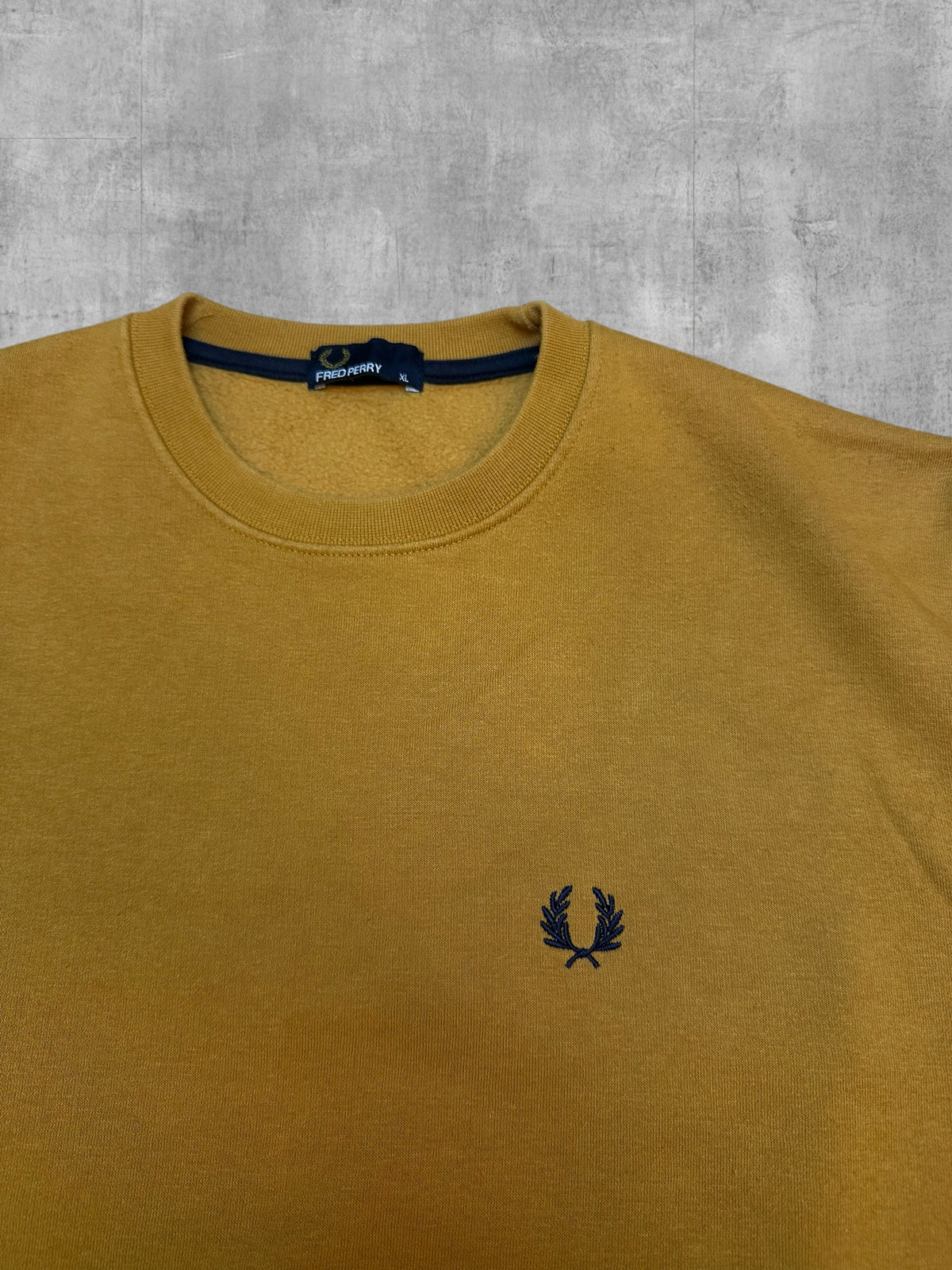 Fred Perry Sweatshirt Ochre XL