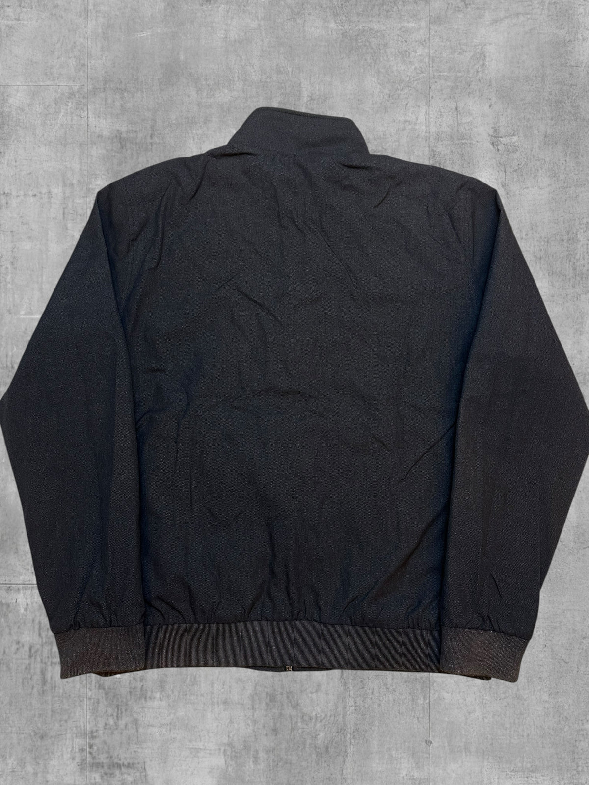 Fred Perry Jacke Übergangsjacke Bomberjacke Dunkelgrau Schwarz L