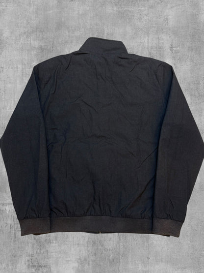 Fred Perry Jacke Übergangsjacke Bomberjacke Dunkelgrau Schwarz L
