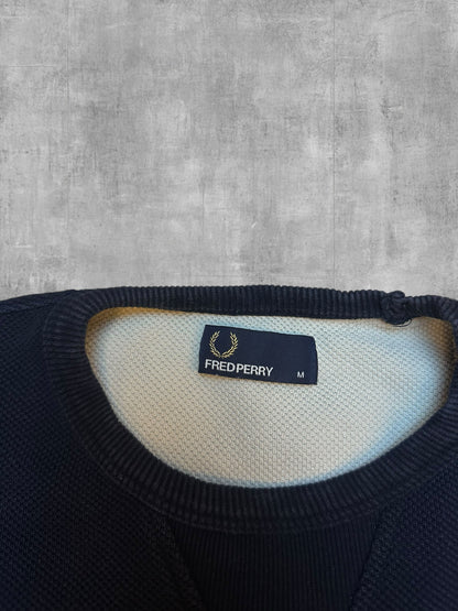 Fred Perry Sweatshirt Navy Blue M