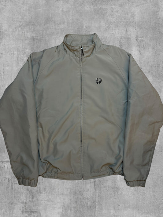 Fred Perry Vintage Bomberjacke Übergangsjacke Beige L
