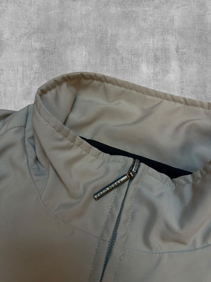 Fred Perry Vintage Bomberjacke Übergangsjacke Beige L
