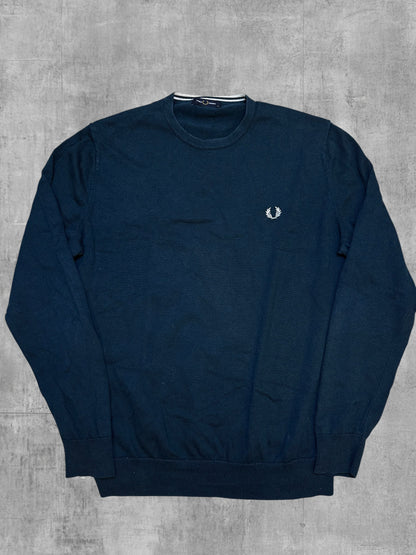 Fred Perry Strickpullover Marineblau XL Bild 1