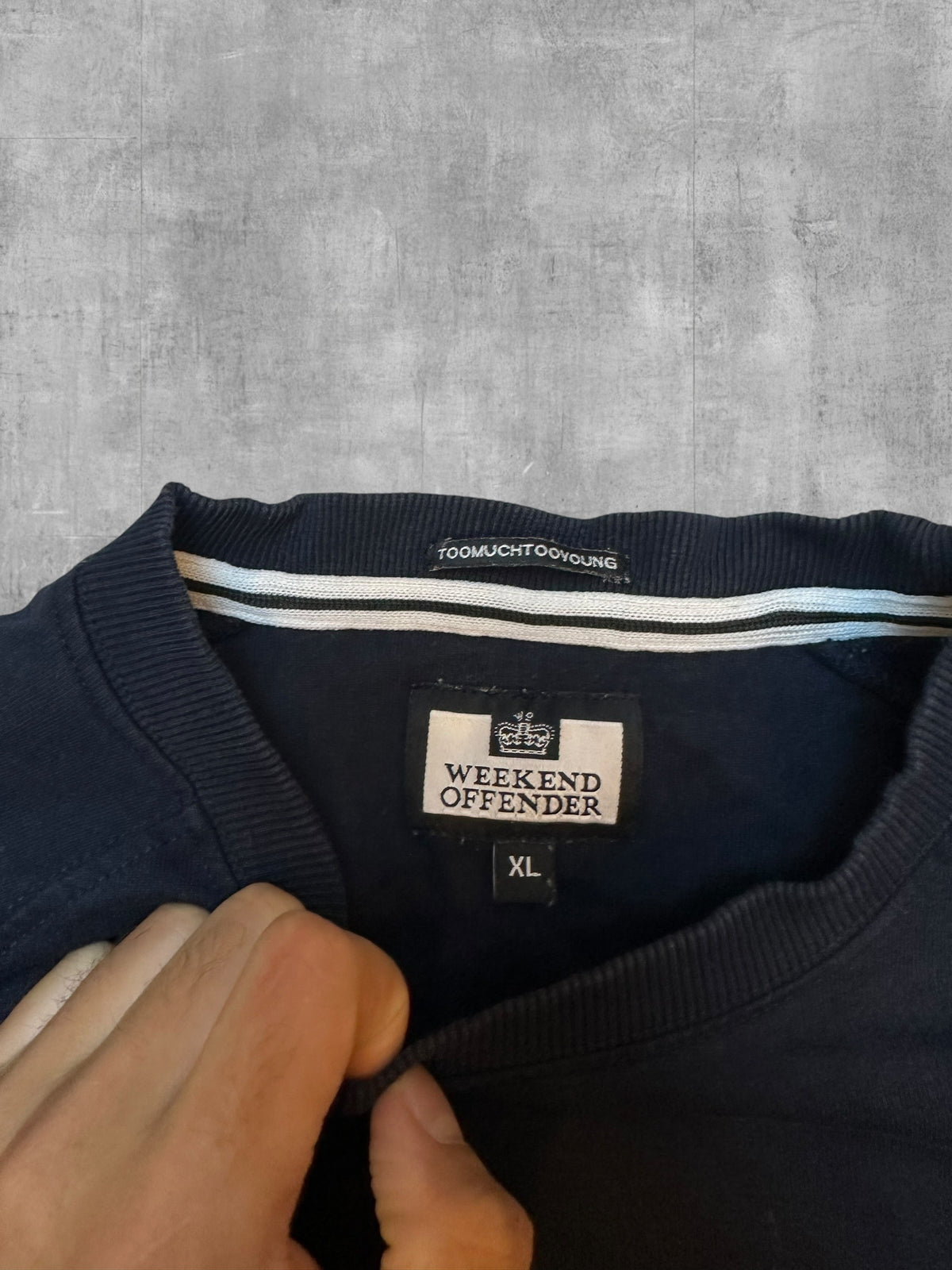 Weekend Offender Sweatshirt Navy XL Bild 3
