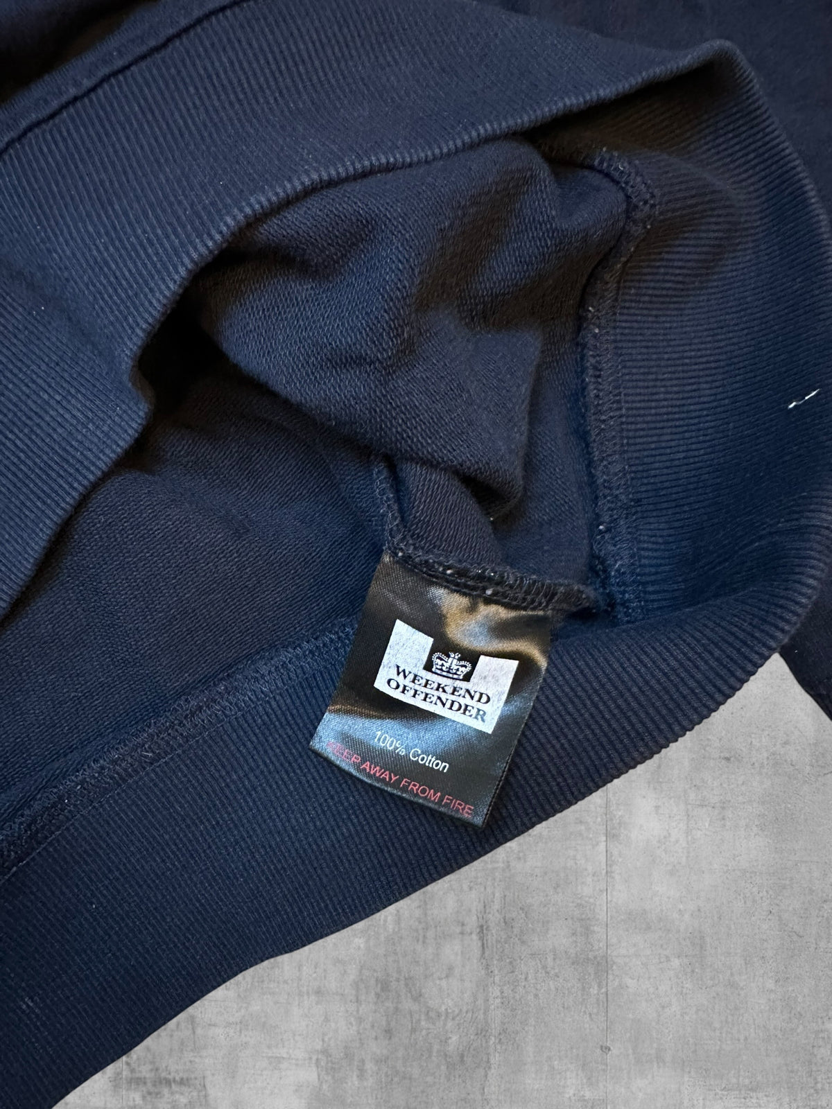 Weekend Offender Sweatshirt Navy XL Bild 5