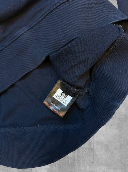 Weekend Offender Sweatshirt Navy Karo XL Bild 5