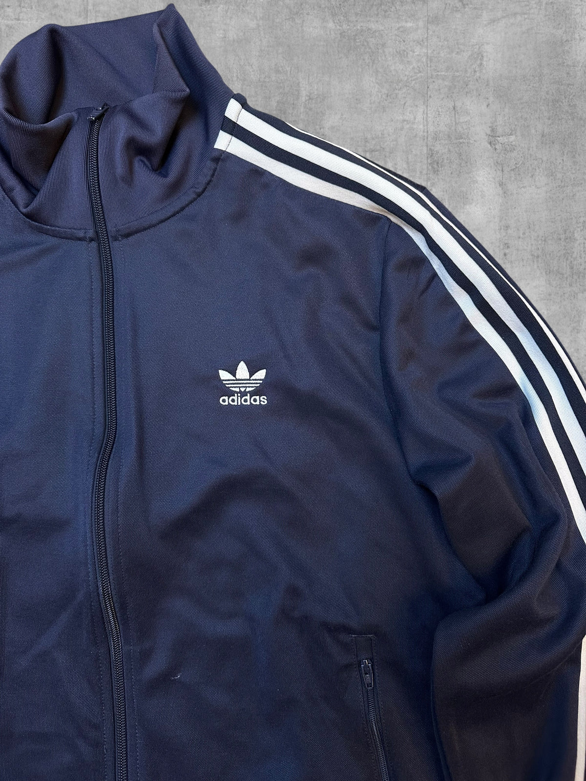 Adidas Trainingsjacke Navy Weiss L Bild 2