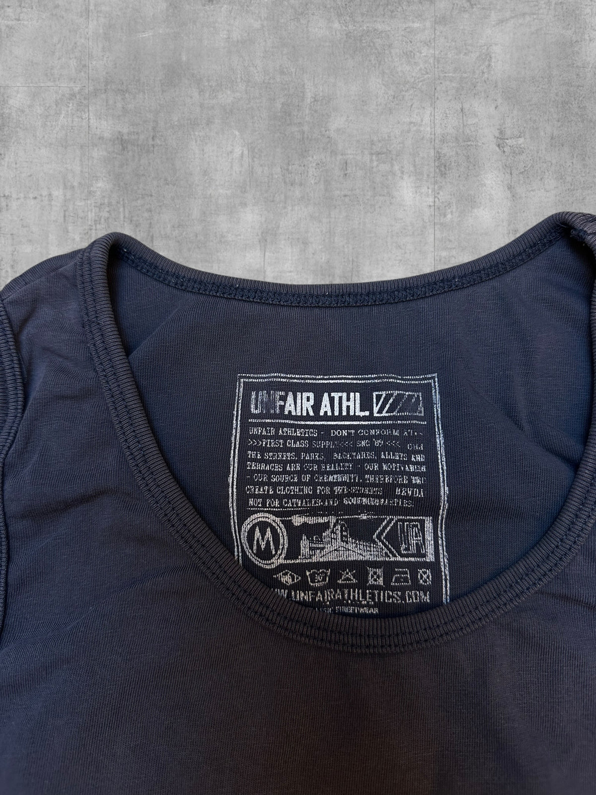 Unfair Athletics Tanktop Navy M Bild 3