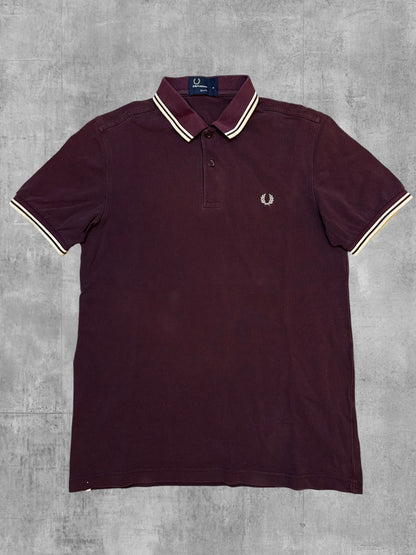 Fred Perry Polo Shirt Bordeaux M Bild 1