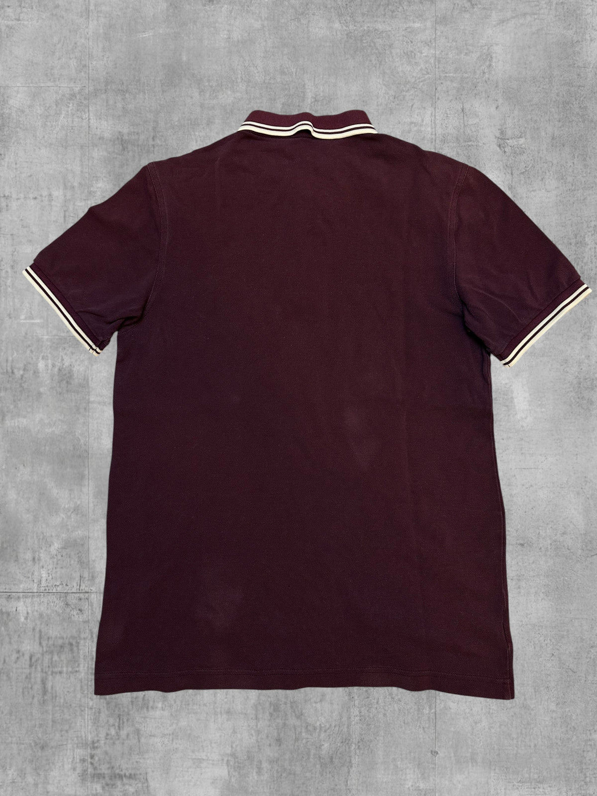 Fred Perry Polo Shirt Bordeaux M Bild 5