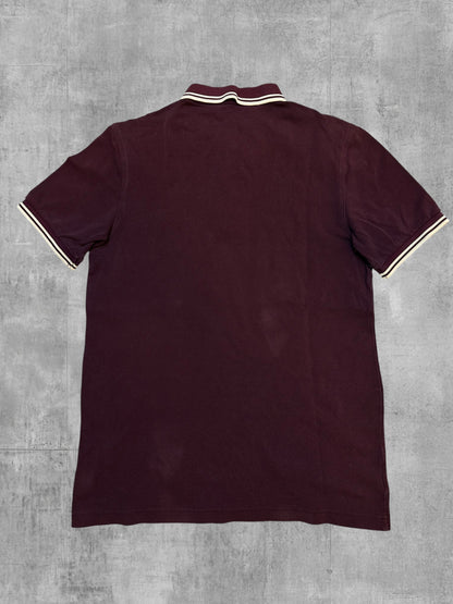 Fred Perry Polo Shirt Bordeaux M Bild 5