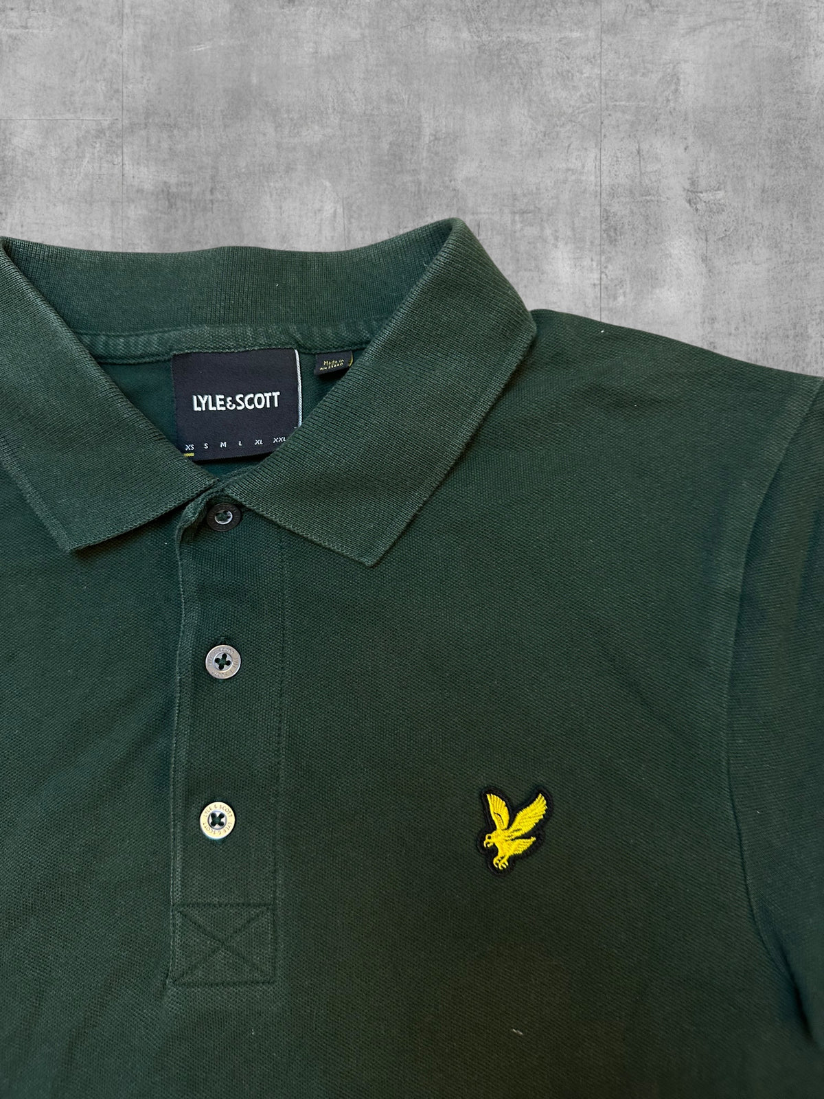 Lyle & Scott Polo Shirt Dunkelgruen XS Bild 2
