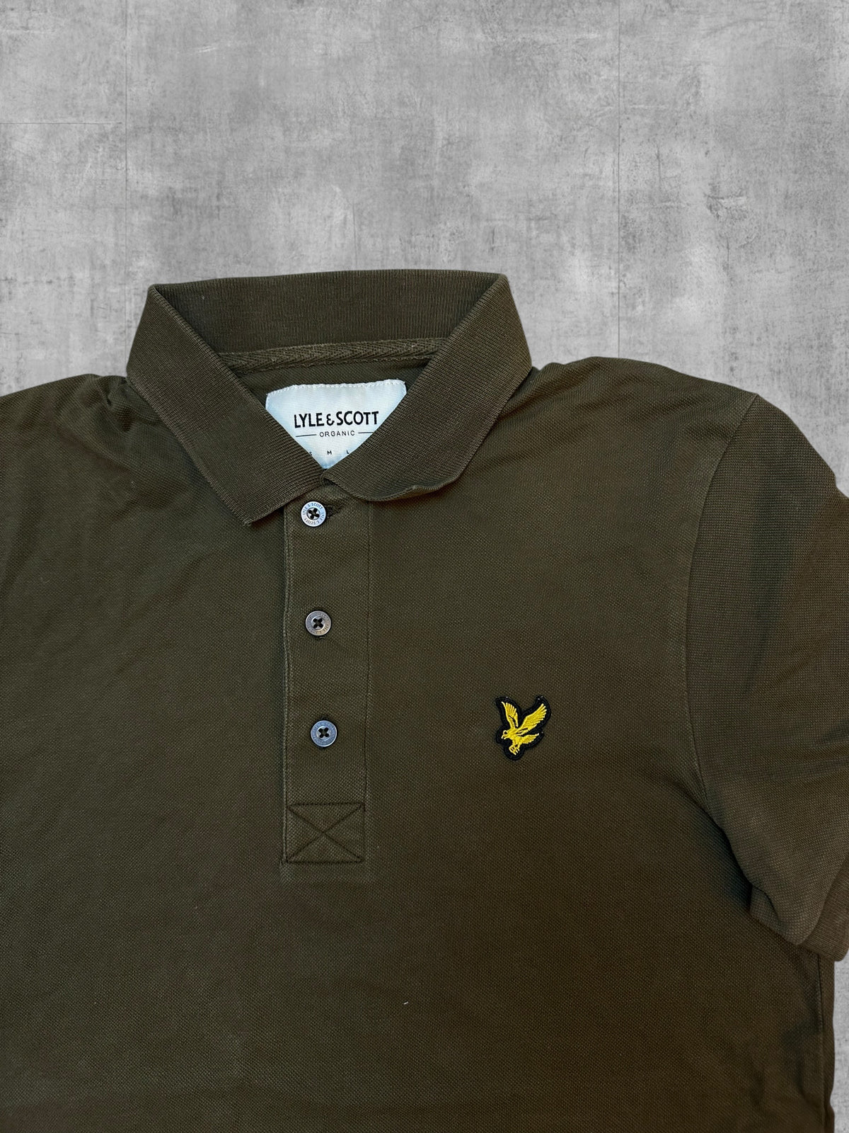 Lyle & Scott Polo Shirt Oliv XS Bild 2