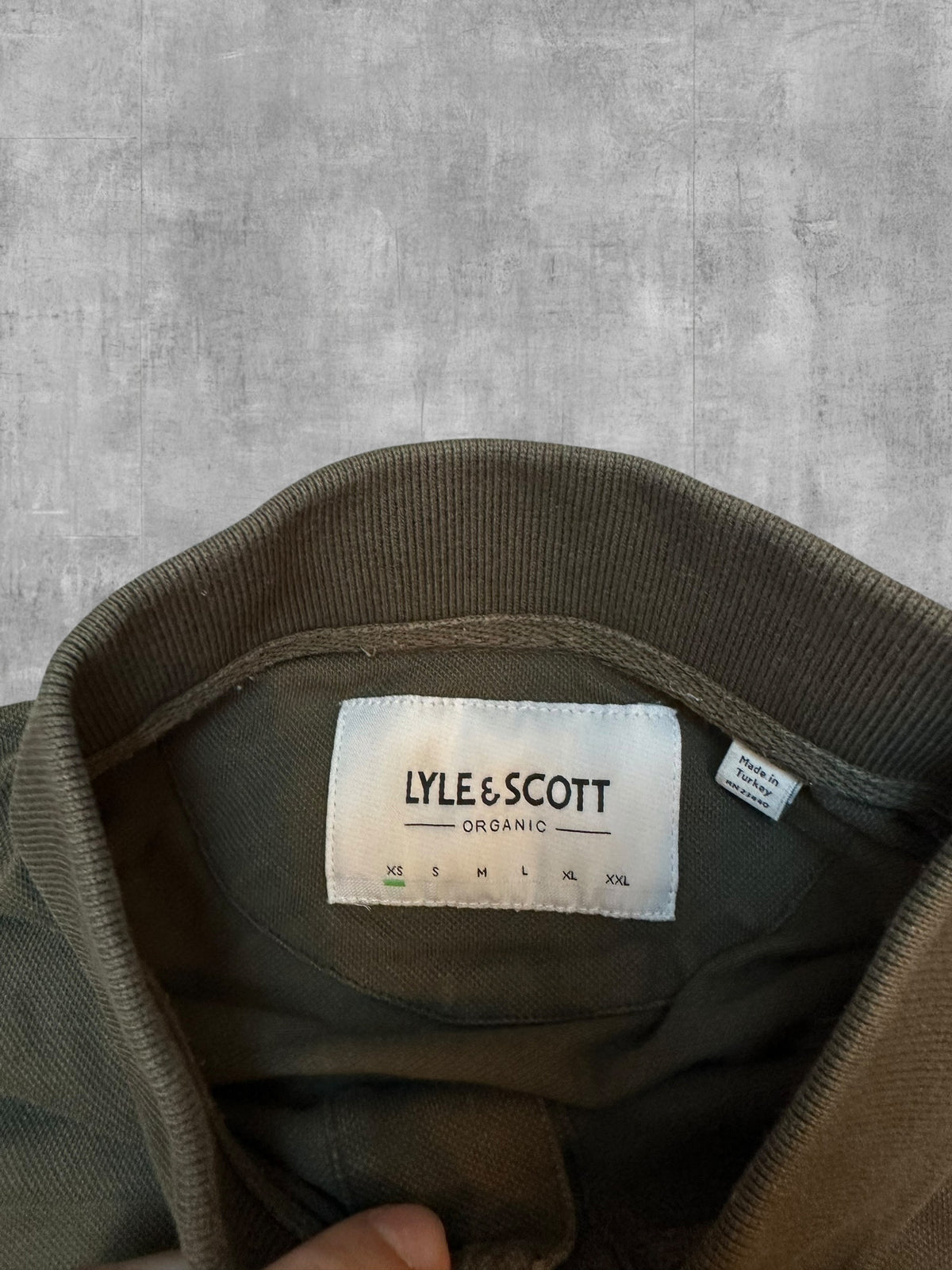 Lyle & Scott Polo Shirt Oliv XS Bild 3