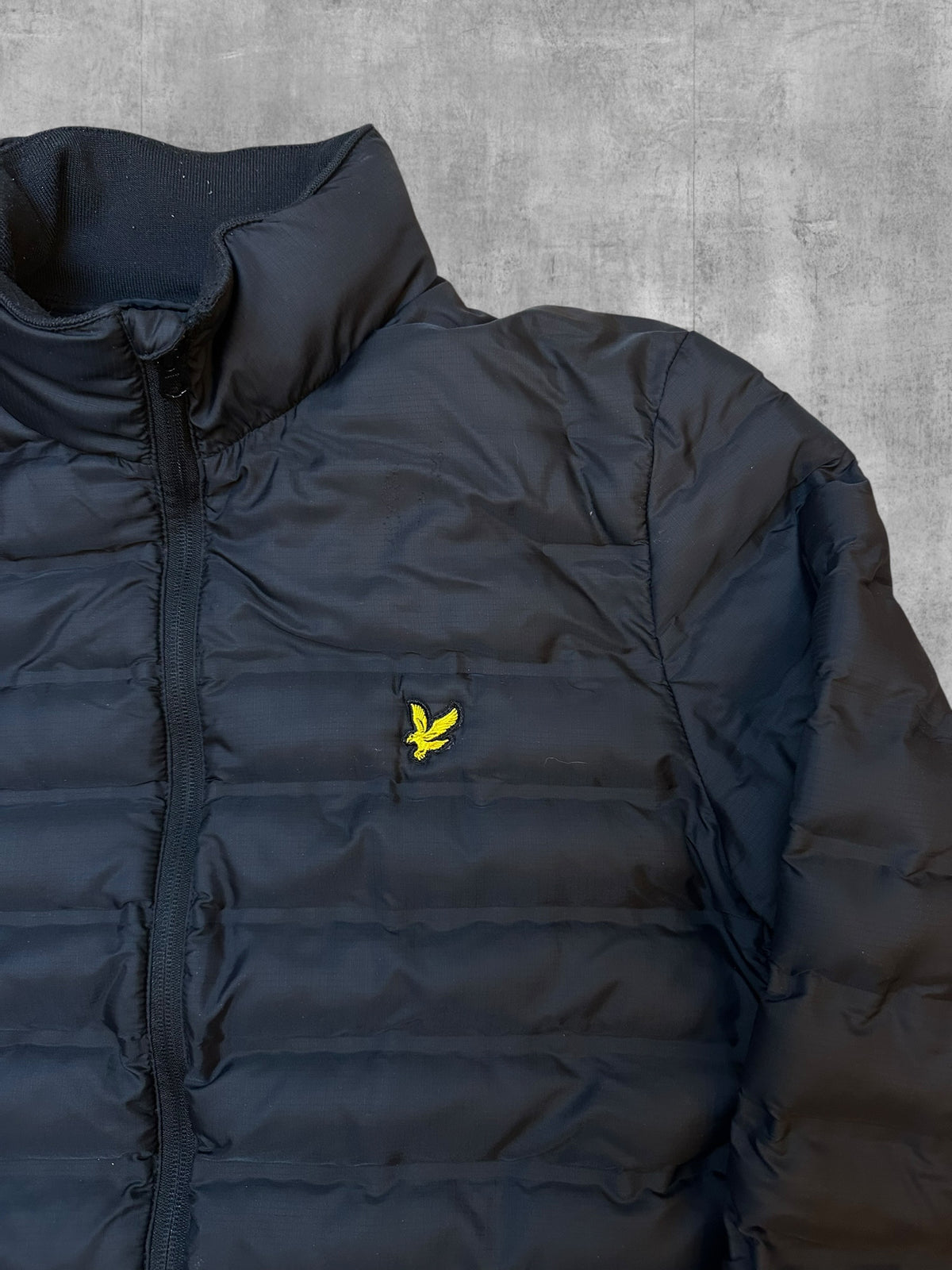 Lyle & Scott Steppjacke Schwarz L Bild 2